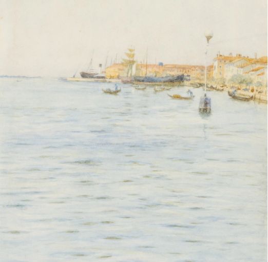 Looking towards the harbour