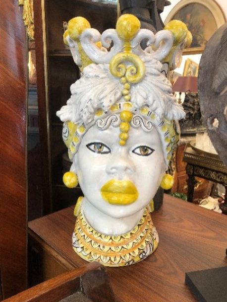 Sieman pair of Moor's head