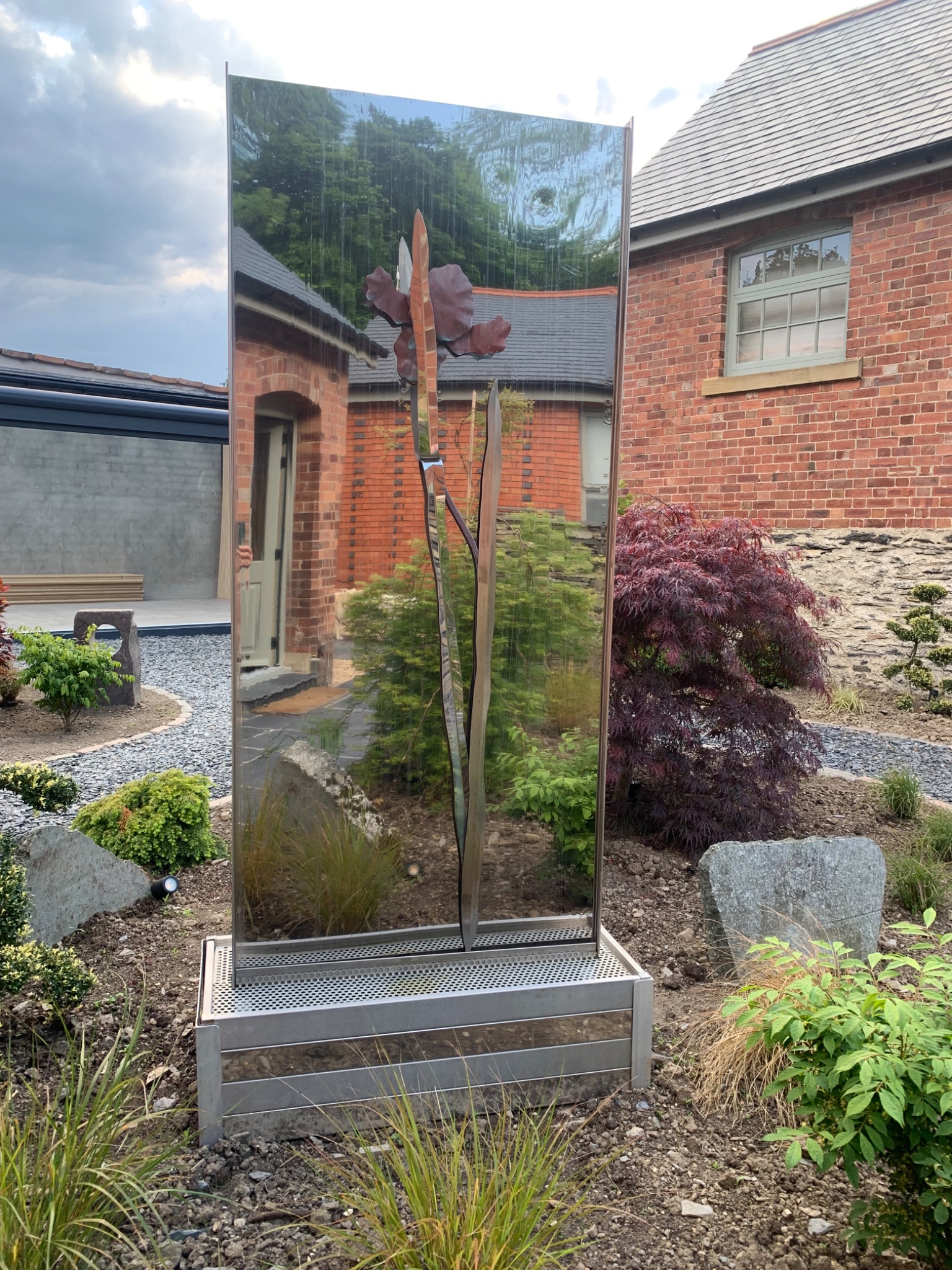 Cascading Bloom Water feature