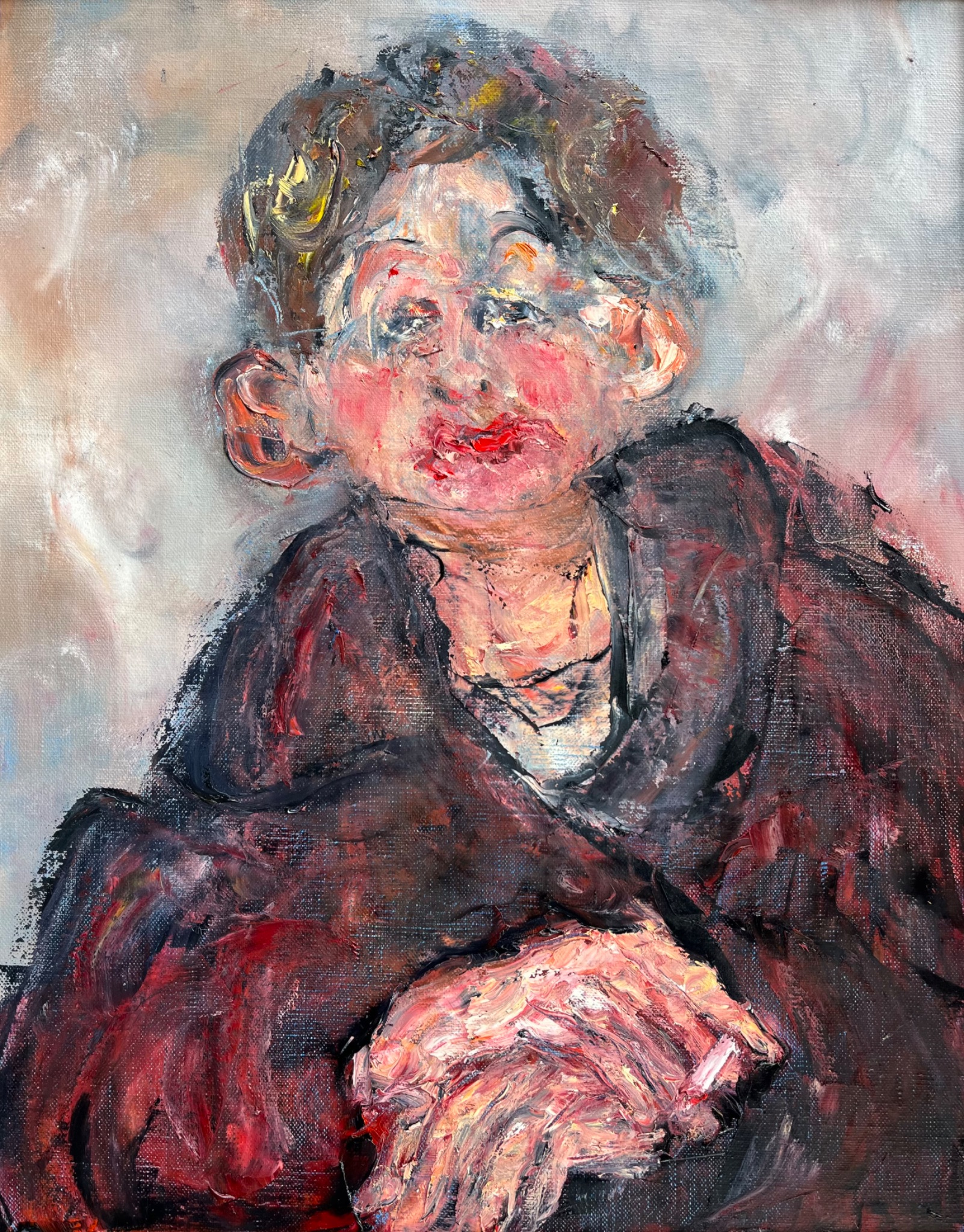 Woman with cigarette